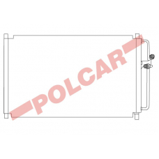 2530K8B2 POLCAR Skraplacze klimatyzacji