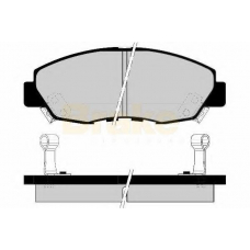 PA1528 BRAKE ENGINEERING Комплект тормозных колодок, дисковый тормоз