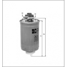 154065930160 MAGNETI MARELLI Топливный фильтр