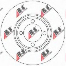 15918 ABS Тормозной диск