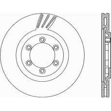 BDR2229.20 OPEN PARTS Тормозной диск