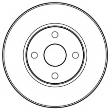 D2264 SIMER Тормозной диск