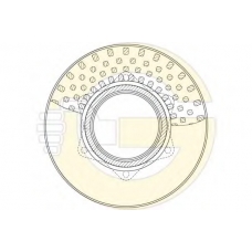 6063345 GIRLING Тормозной диск