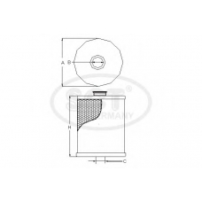 SC 7004 SCT Топливный фильтр