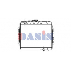 230160N AKS DASIS Радиатор, охлаждение двигателя