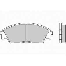 12-0350 E.T.F. Комплект тормозных колодок, дисковый тормоз