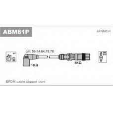 ABM81P JANMOR Комплект проводов зажигания