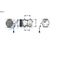 FDK275 AVA Компрессор, кондиционер