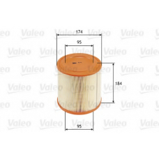 585740 VALEO Воздушный фильтр