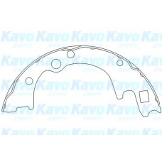 KBS-4401 KAVO PARTS Комплект тормозных колодок