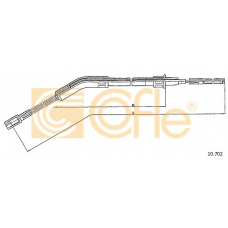 10.702 COFLE Трос, стояночная тормозная система