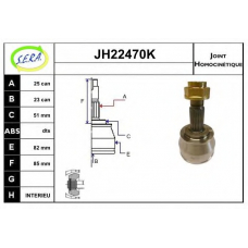 JH22470K SERA Шарнирный комплект, приводной вал