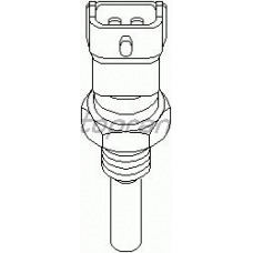 205 935 TOPRAN Датчик, температура охлаждающей жидкости