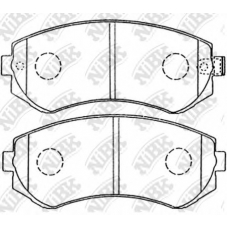 PN2199 NiBK Комплект тормозных колодок, дисковый тормоз