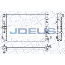 RA0120560 JDEUS Радиатор, охлаждение двигателя