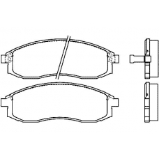 23086 170  0 5 T4047 TEXTAR Колодки тормозные