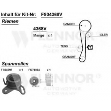 F904338 FLENNOR Комплект ремня грм