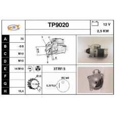 TP9020 SNRA Стартер