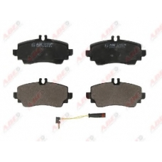 C1M030ABE ABE Комплект тормозных колодок, дисковый тормоз