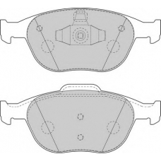 DBP241568 DURON Комплект тормозных колодок, дисковый тормоз