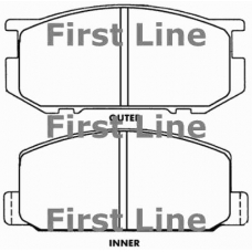 FBP1454 FIRST LINE Комплект тормозных колодок, дисковый тормоз