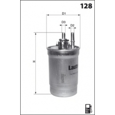 ELG5250 MECAFILTER Топливный фильтр