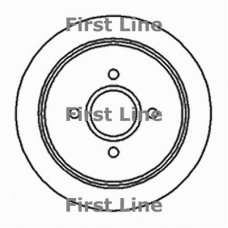 FBD479 FIRST LINE Тормозной диск