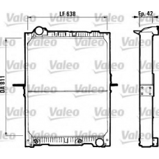 730544 VALEO Радиатор, охлаждение двигателя