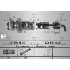 80557 Malo Тормозной шланг