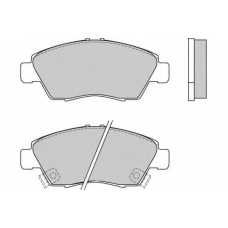 12-0546 E.T.F. Комплект тормозных колодок, дисковый тормоз