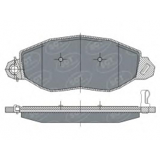 SP 281 SCT Комплект тормозных колодок, дисковый тормоз