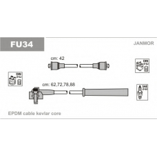 FU34 JANMOR Комплект проводов зажигания