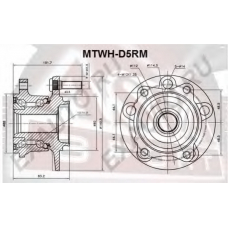 MTWH-D5RM ASVA Ступица колеса