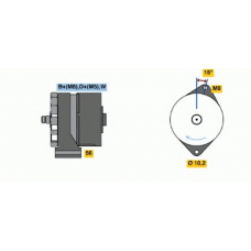 0 120 489 378 BOSCH Генератор