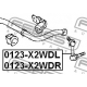 0123-X2WDR<br />FEBEST<br />Тяга / стойка, стабилизатор