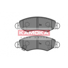 JQ1012846 KAMOKA Комплект тормозных колодок, дисковый тормоз
