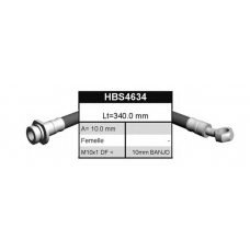 HBS4634 QUINTON HAZELL Тормозной шланг