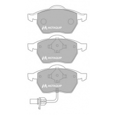 LVXL1022 MOTAQUIP Комплект тормозных колодок, дисковый тормоз