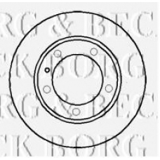 BBD5700S BORG & BECK Тормозной диск