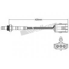 250-23141 WALKER Лямбда-зонд