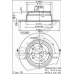 08.5569.21 BREMBO Тормозной диск