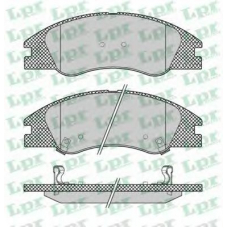 05P1349 LPR Комплект тормозных колодок, дисковый тормоз
