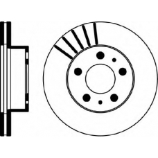 54010 PAGID Тормозной диск