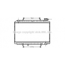 DNA2149 AVA Радиатор, охлаждение двигателя