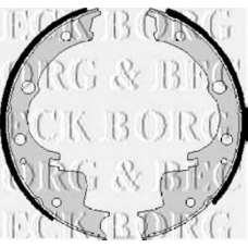 BBS6192 BORG & BECK Комплект тормозных колодок