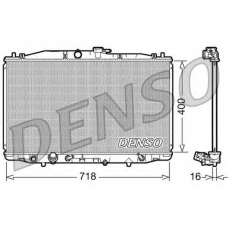 DRM40023 DENSO Радиатор, охлаждение двигателя