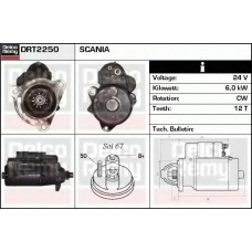 DRT2250 DELCO REMY Стартер