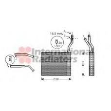 18006365 VAN WEZEL Теплообменник, отопление салона