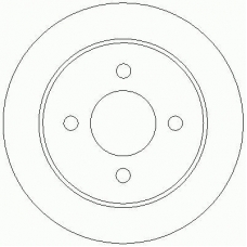 D2263 ROULUNDS Тормозной диск