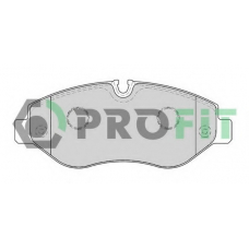 5000-1778 C PROFIT Комплект тормозных колодок, дисковый тормоз